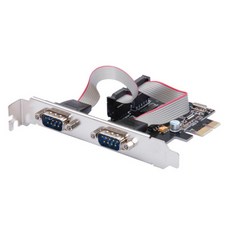 MYBESTFRIEND PCI EX 2埠序列埠擴充卡 MBF-PCIE-2S, 1個