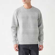 무인양품 남성용 MUJI 이중 편직 트레이너 ABQ02A0S