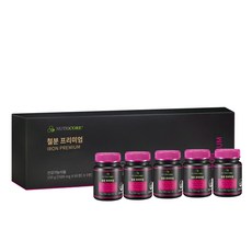 NUTRICORE 營養的科學 補鐵錠, 60顆, 5罐