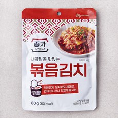 대상 종가 볶음김치, 80g, 1개