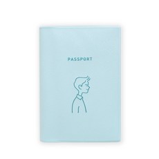 지유 커플 여권케이스