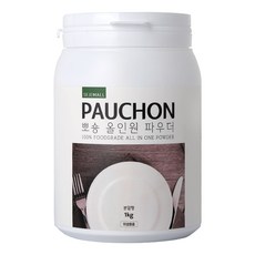 PAUCHON 萬用洗碗粉，強效清潔，去除頑固污漬，溫和配方，保護餐具表面, 1kg, 1罐