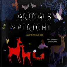 야광책 Animals At Night A Glow In The Dark Book 하드 커버북, Sourcebooks