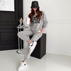 NANING9 女款Botetsu棉質運動上下套裝