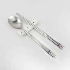 Hanil Stainless 四季高級湯匙筷子組 10人份 (散裝), 1組, 勺子 10p + 筷子 10p, 四季