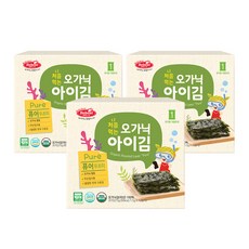 베베스트 처음먹는 오가닉 아이김 10p, 퓨어, 15g, 3개