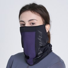에이빅스포츠 UV 자외선 차단 메쉬 마스크 오토바이 라이딩 여름 목토시, 네이비, 1개