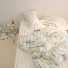 FLORA Running Soft超細纖維條紋薄被寢具組
