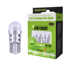 바이오라이트 차량용 LED 다용도램프 T10 W5W, White, 1개