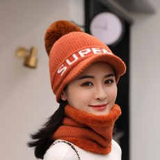 나야스타일 스포츠 방한 비니 + 넥워머 세트 DJBG-83-8