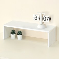 Yangji家具 雙腳支撐層架 白色 1層
