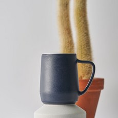 라씨에뜨 아리 머그컵 390ml, 인디고블루, 1개