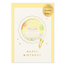 造型花窗卡片 生日蛋糕, 88629, 1個
