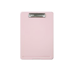 모모팝 수납형 클립보드 파일케이스 A4, 파스텔 핑크, 1개