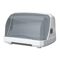 Blockmart 附蓋碗盤餐具瀝水架, 1個, 灰色, 1層