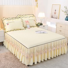 레이스침대시트