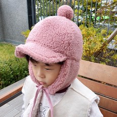 뽀글이귀달이모자