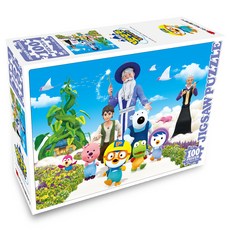 뽀로로 직소퍼즐 잭의 모험, 혼합색상, 100피스, 1개