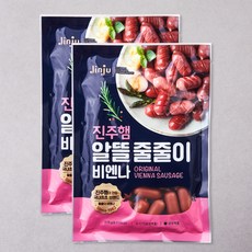 진주햄 알뜰 줄줄이 비엔나, 275g, 2개 - 빅지그스