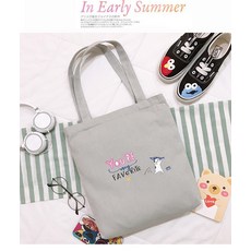라이브잇 큐티 캔버스백