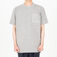 로우댓 남녀공용 10수 피그먼트 오버핏 반팔티셔츠