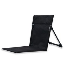 캠핑 그라운드 휴대용 경량 좌식 의자, 블랙,
