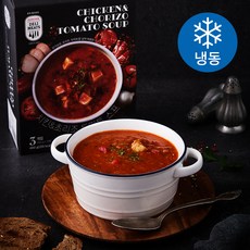 존쿡델리미트 치킨 & 초리조 토마토 스프 3팩 (냉동), 480g, 1개