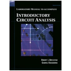 Introductory Circit Analysis:Laboratory Manual to Accompany, Pearson, Robert, Gabriel