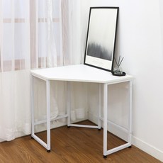 싯존 싱글 코너 책상, 퓨어화이트