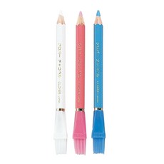 Clover 可樂牌 三色粉土筆 短, CL24-085, 1組