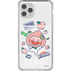 카카오프렌즈 리틀 프루티 투명방탄 카드 휴대폰 케이스