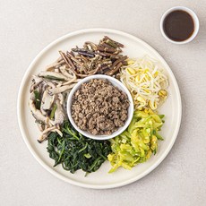 정미경키친 바로만든 한우나물 비빔밥 세트(비빔간장) 205g, 1세트