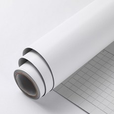 Sheet Mate無泡泡黏貼的Air Free室內裝飾貼紙, 乳白色