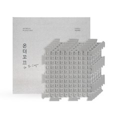 디어커스 온더꼬끄 퍼즐매트 30 x 30 cm, 오레오(그레이), 6개
