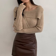 오프숄더니트 TOP01