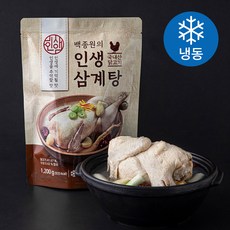 백종원 인생 삼계탕 (냉동), 1200g, 1팩