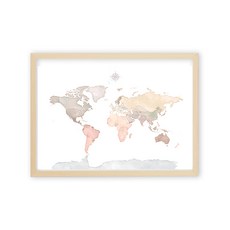 세계지도액자