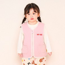 몰리멜리 라인프렌즈 아동용 데이오브 미니 삼중지 베스트