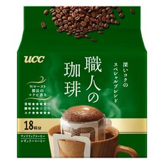 ucc UCC Shokuning特別混合濾掛咖啡, 1個, 7g, 18入