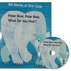 歌唱繪本 Polar Bear Polar Bear What Do You Hear? Set, 紙板書+CD