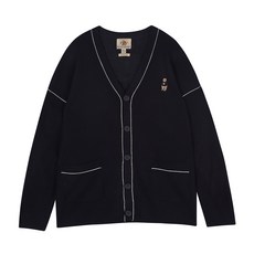 후아유스티브케이블반팔가디건