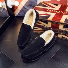 Bean Shoe男款莫卡絨毛鞋