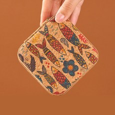 主婦公式迷你飾品珠寶盒, 1個, 魚
