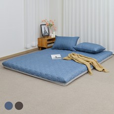 Magic Bed 柔軟的折疊式床墊 12cm, 現代藍
