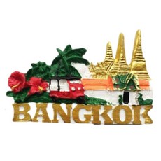 세계 여행 컬렉션 냉장고 자석, T10 아시아 태국 방콕