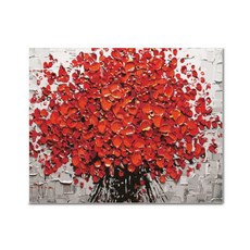 보석십자수꽃다발