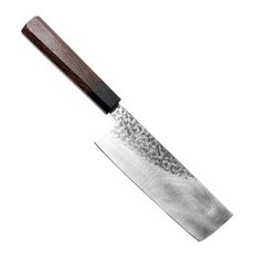 Fukumoto 中式菜刀, 日式廚刀 不鏽鋼420 木, 310mm 刀長160mm, 混色, 1個