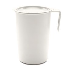 Life Master Lila帶蓋廚餘桶 2L 185*210毫米 象牙白色, 白色, 18.5 x 21cm, 1個