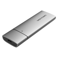 벤션 M 2 NVMe SSD 10Gbps 초고속 외장 케이스, KPGH0, 1개