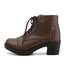 시크덩꼬페이턴트레이스업가보시통굽하프워커힐